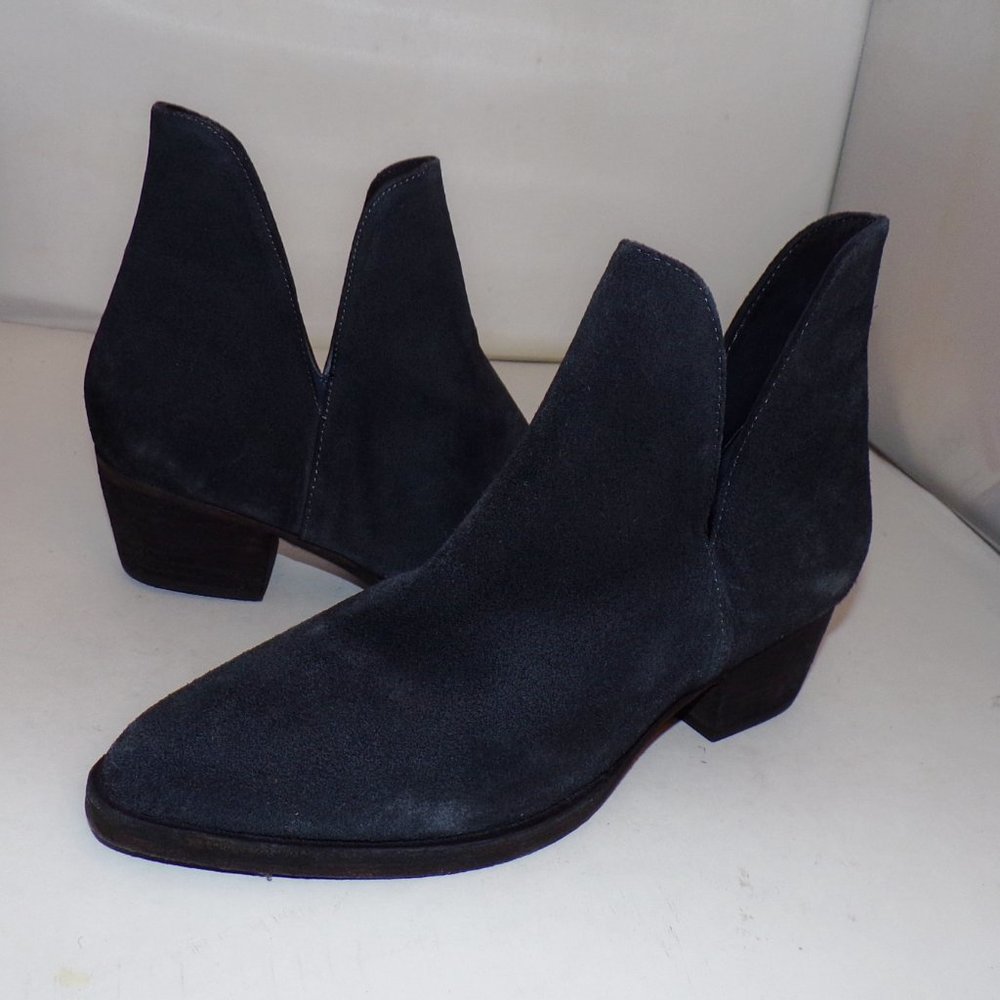 Free People Midnight Blue Ankle Booties - Picture 5 of 8